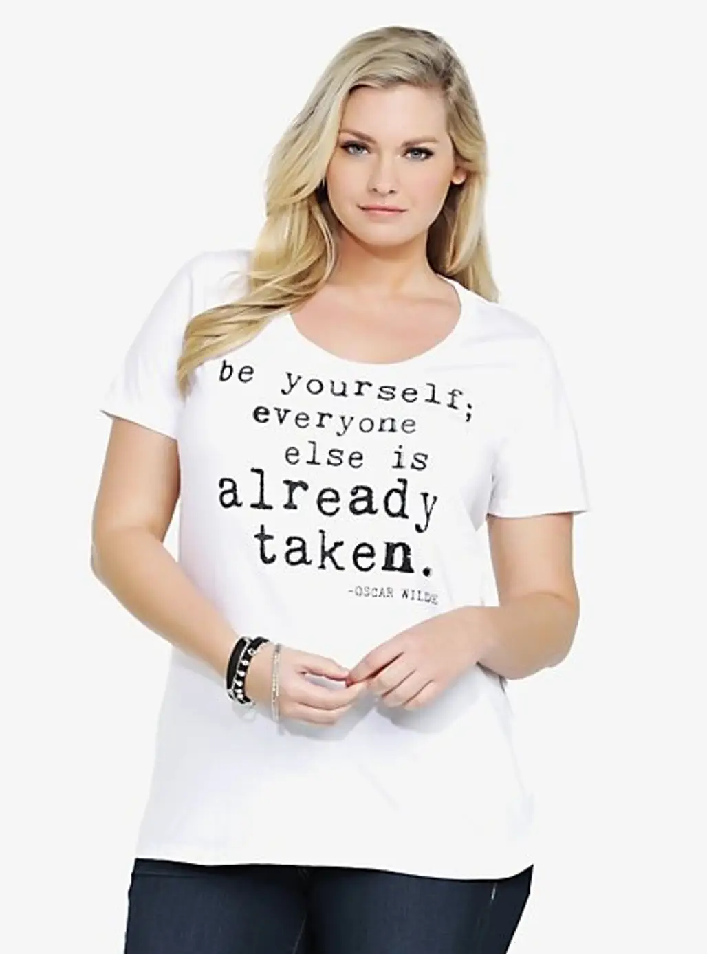 Oscar Wilde Be Yourself Quote Tee