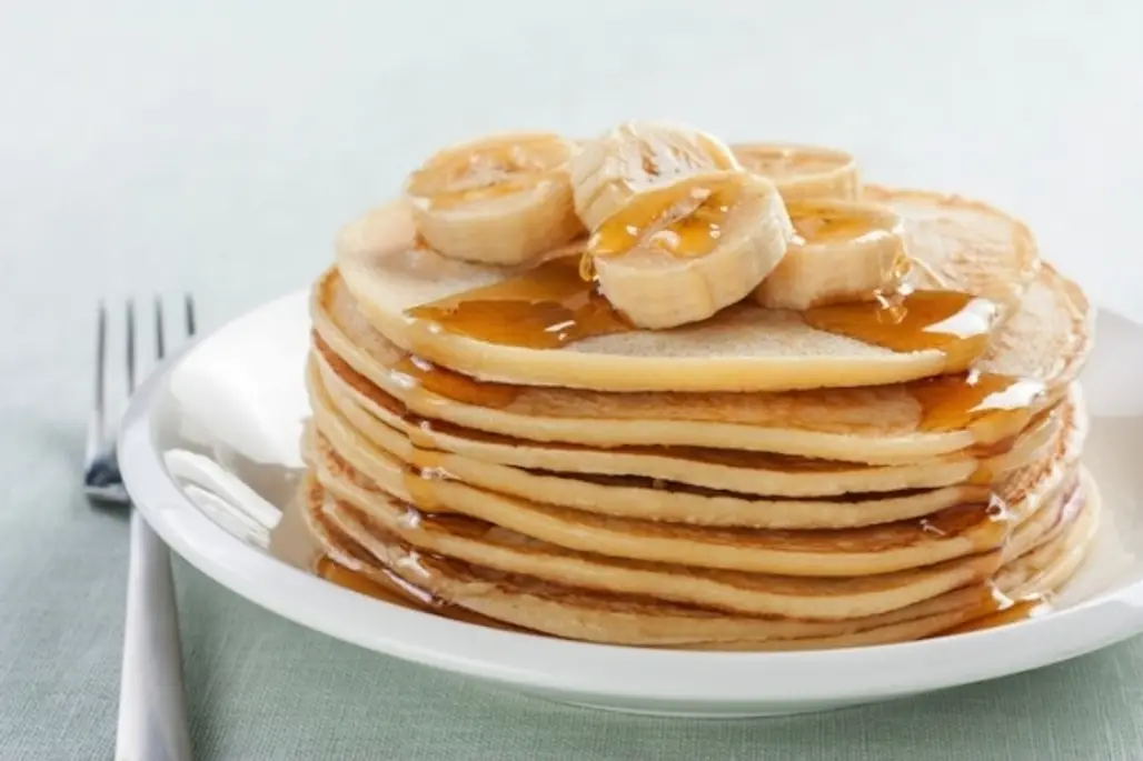 3 Ingredient Banana Protein Pancakes