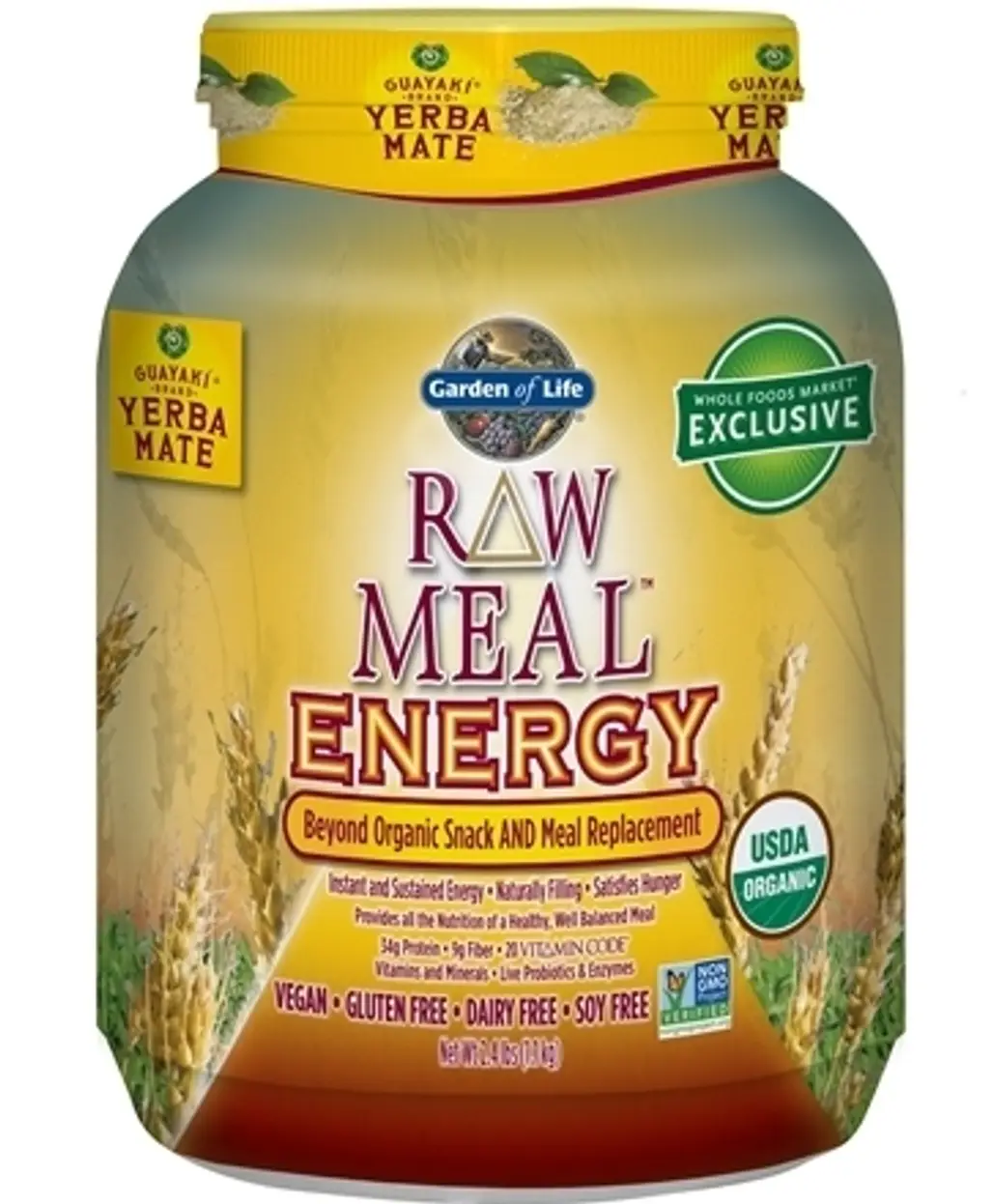 Garden of Life Raw Meal Marley Coffee and Yerba Mate