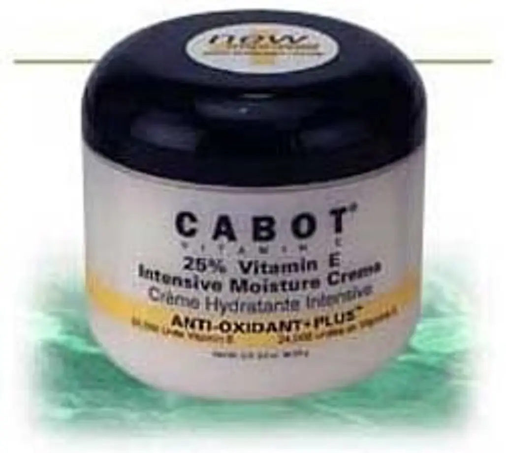 Cabot Vitamin E Creme Intensive Skin Cream - 4 Oz