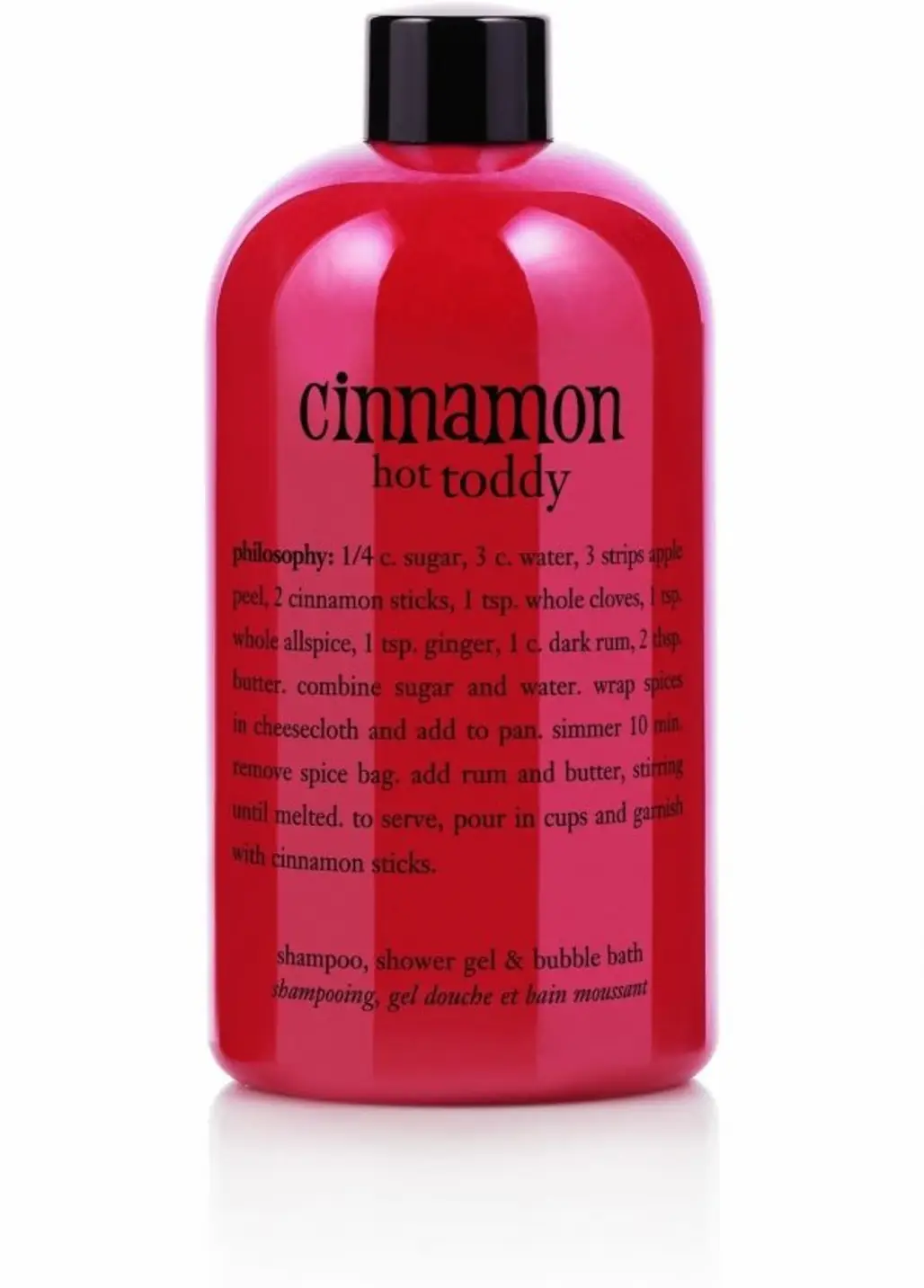 Cinnamon Hot Toddy Shampoo, Shower Gel & Bubble Bath