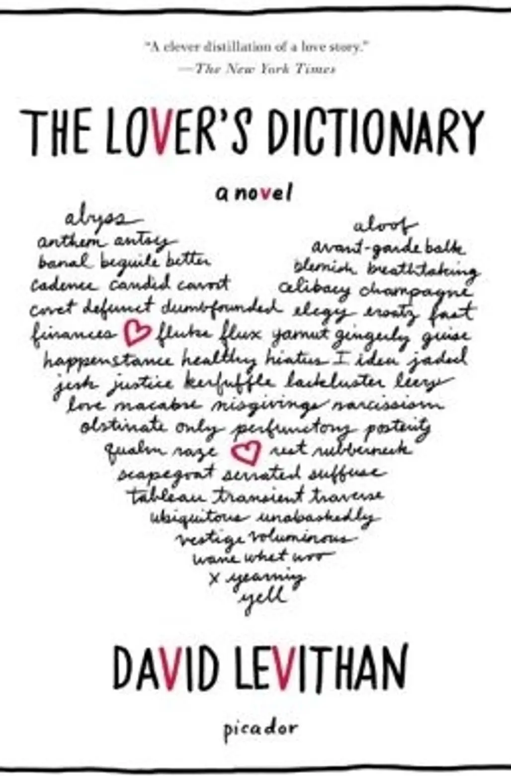 The Lover’s Dictionary by David Levithan