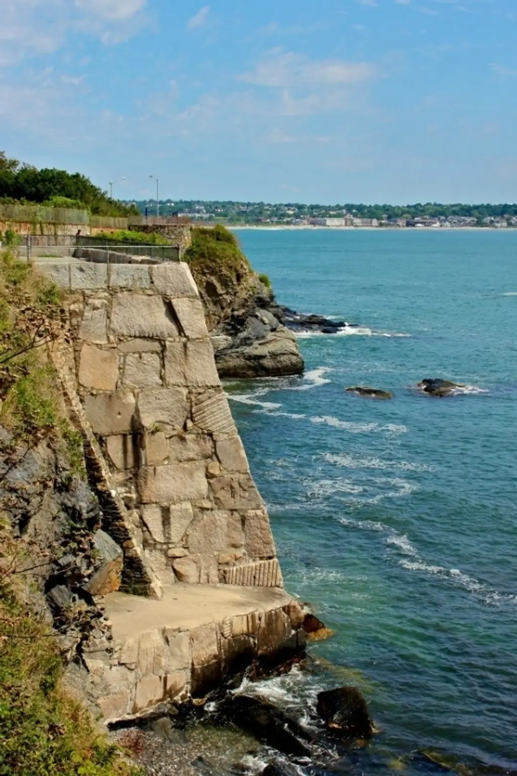 The Newport Cliff Walk, Rhode Island