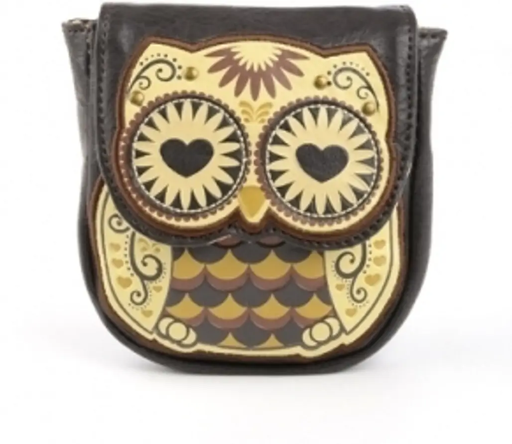 LOUNGEFLY OWL with HEART EYES COIN BAG
