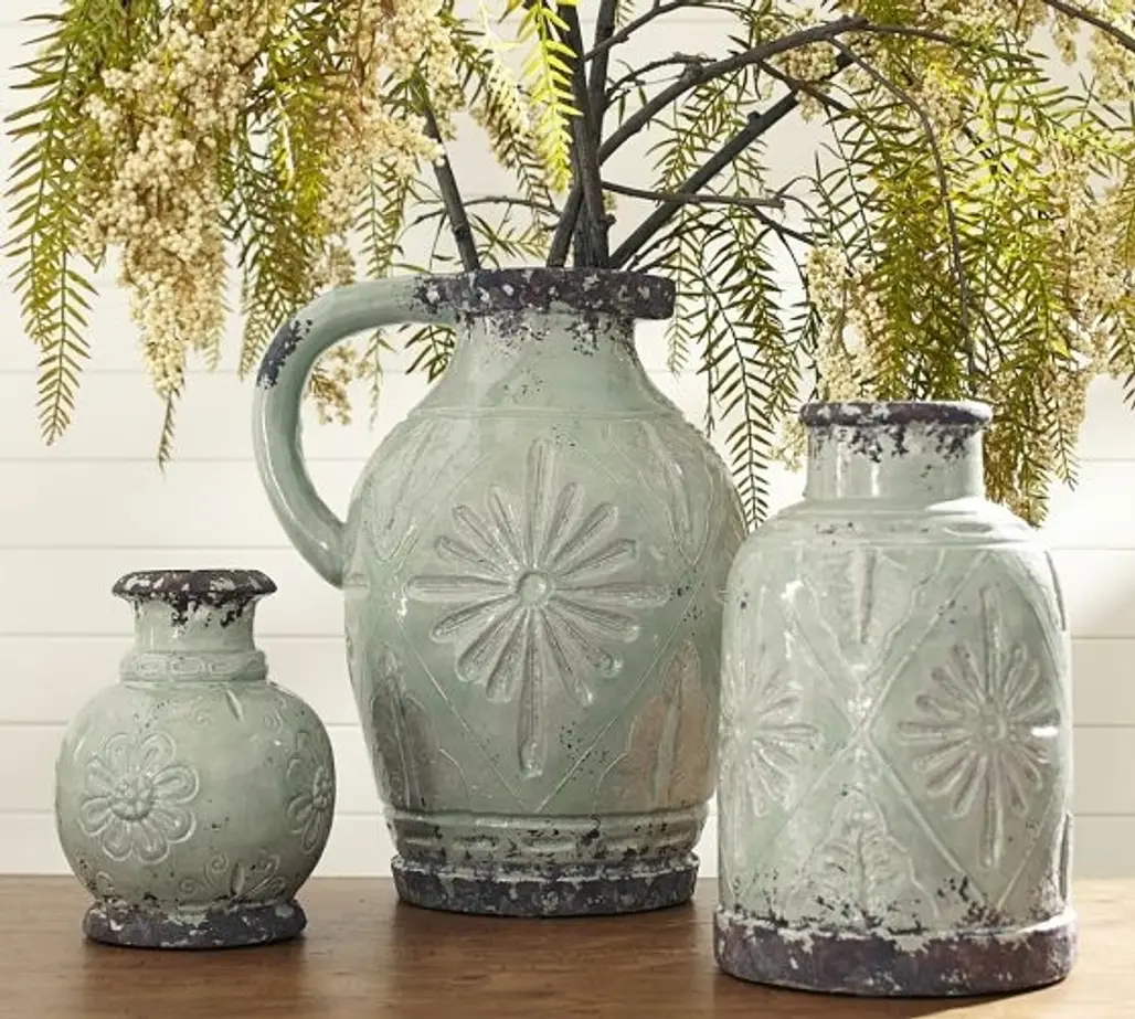 Carolina Vases from Pottery Barn