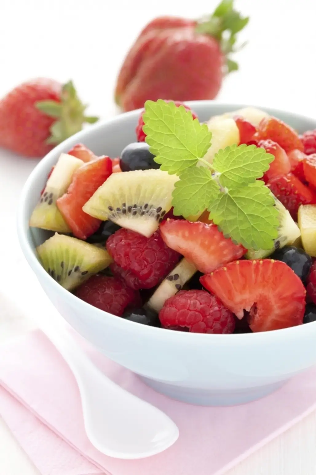Tropical Fruit Salad with Cacao Nibs