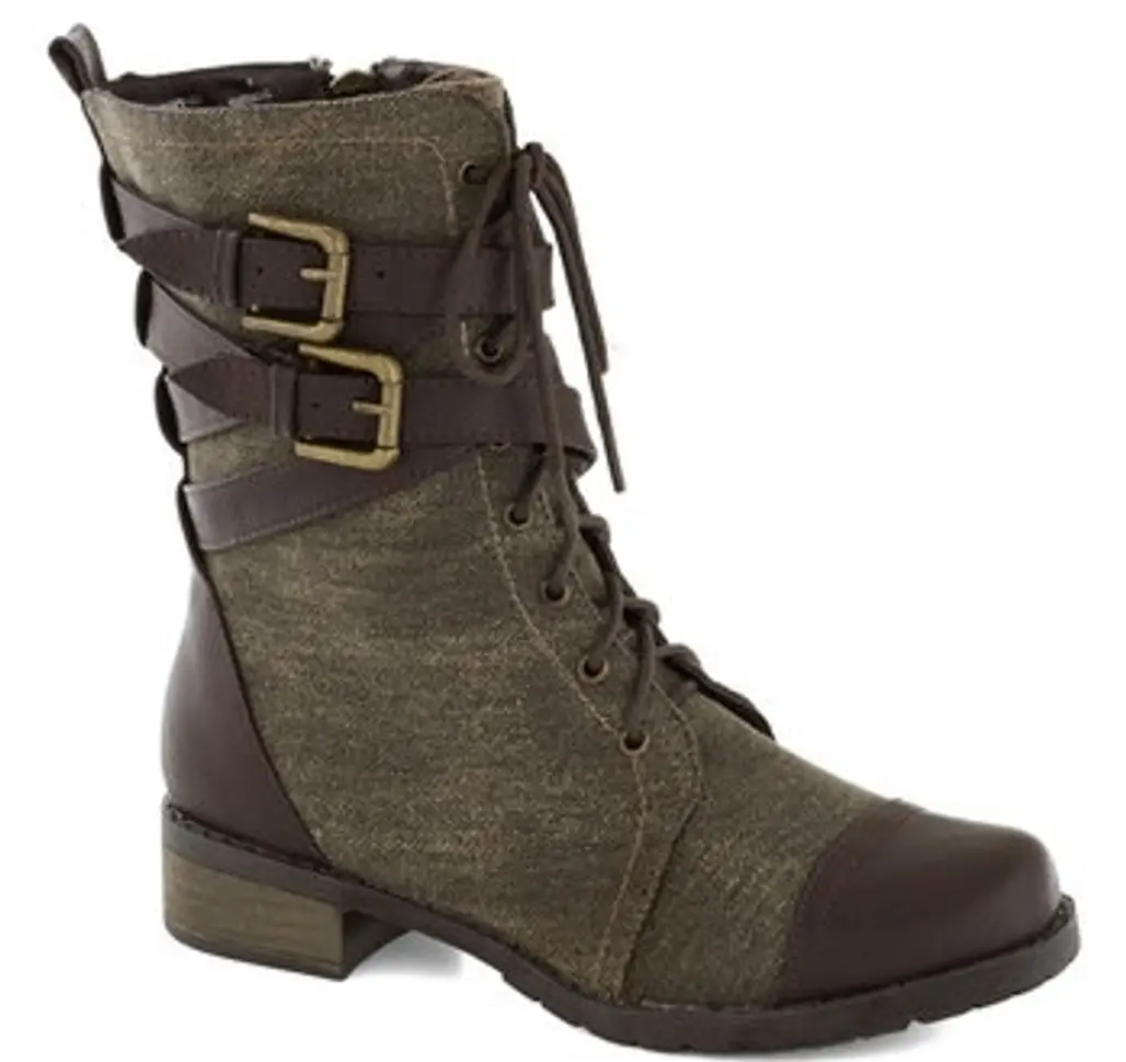 Be Buckle Soon Boots in Brown