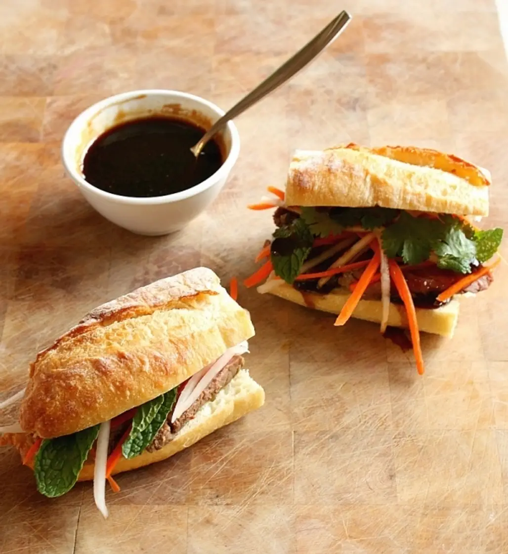 Steak and Blue Cheese Baguette