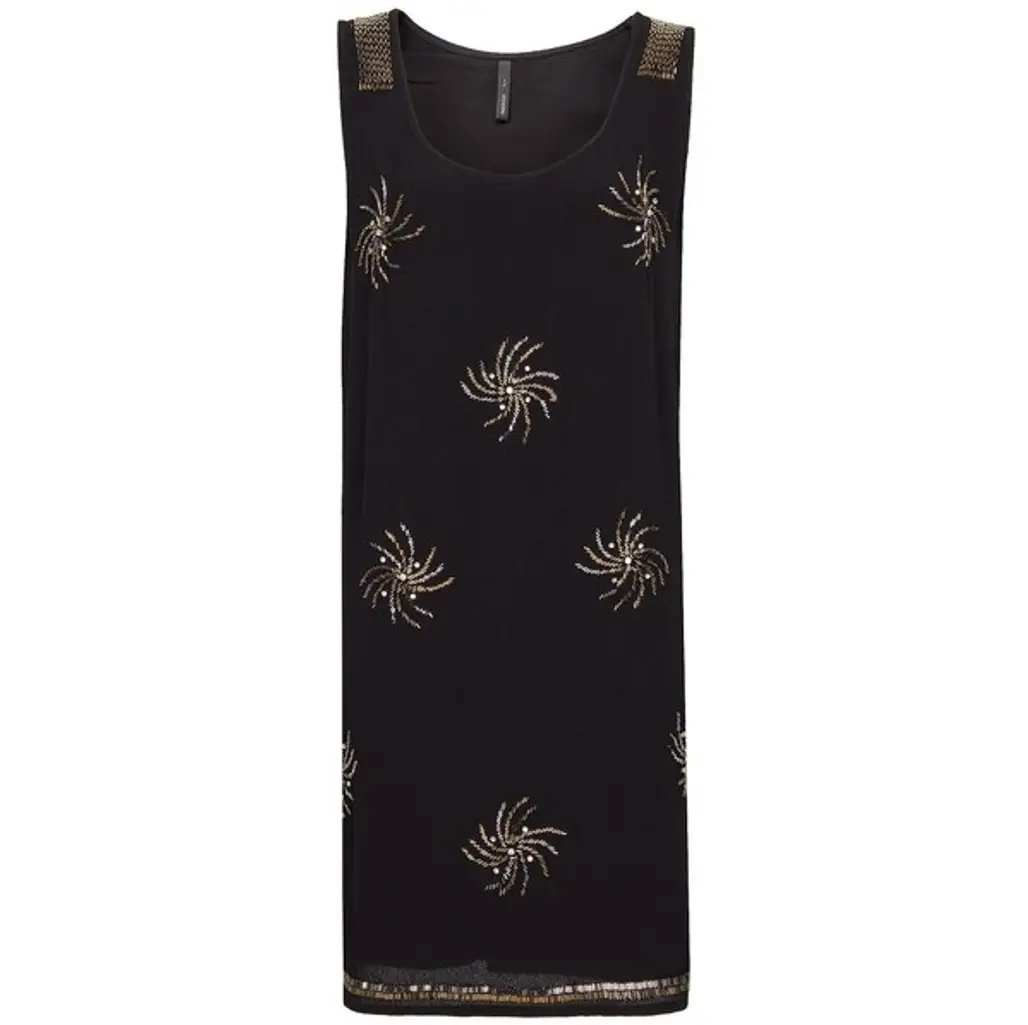 EMBROIDERED BEADS DRESS by Mango