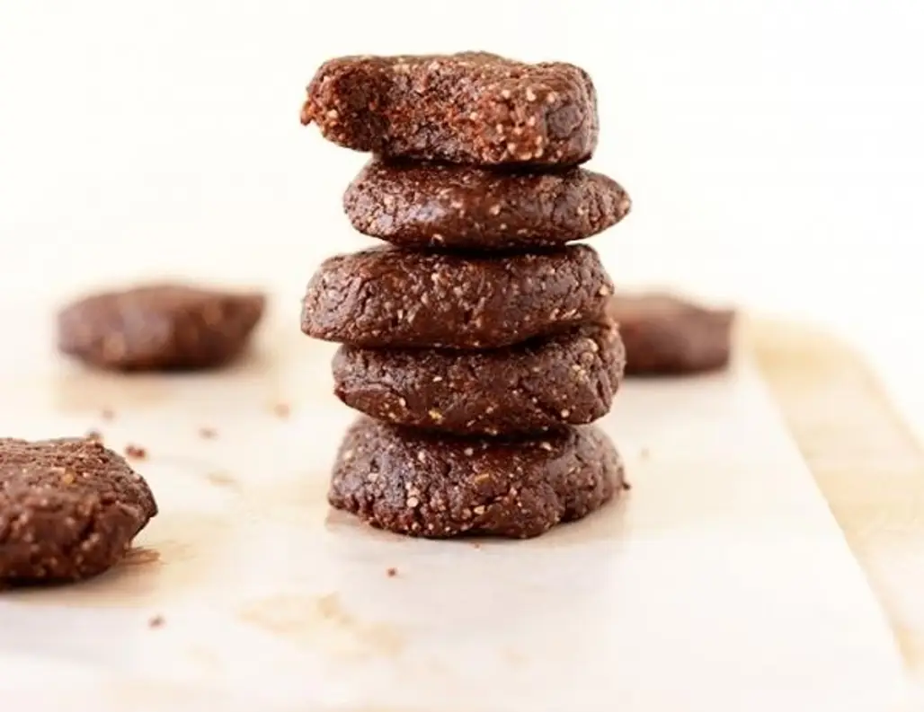 Chocolate Hazelnut No-Bake Cookies (Vegan and Gluten-Free)
