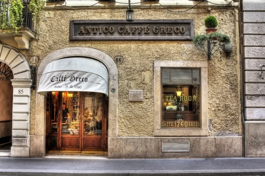 Have a Coffee at Caffé Greco