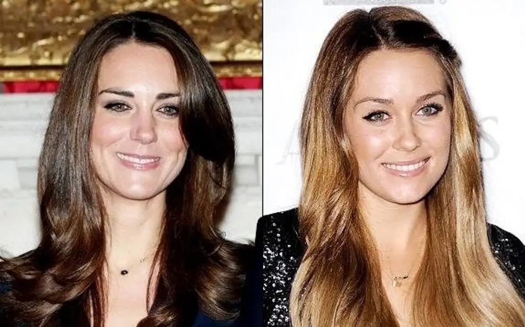 Lauren Conrad and Kate Middleton