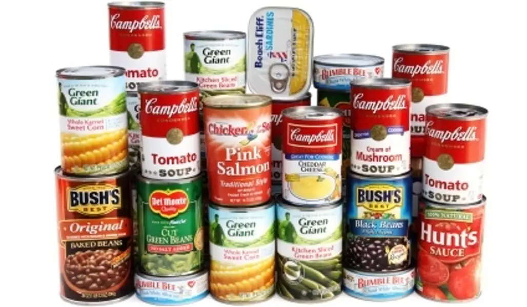 Canned, Jarred and Dried Food