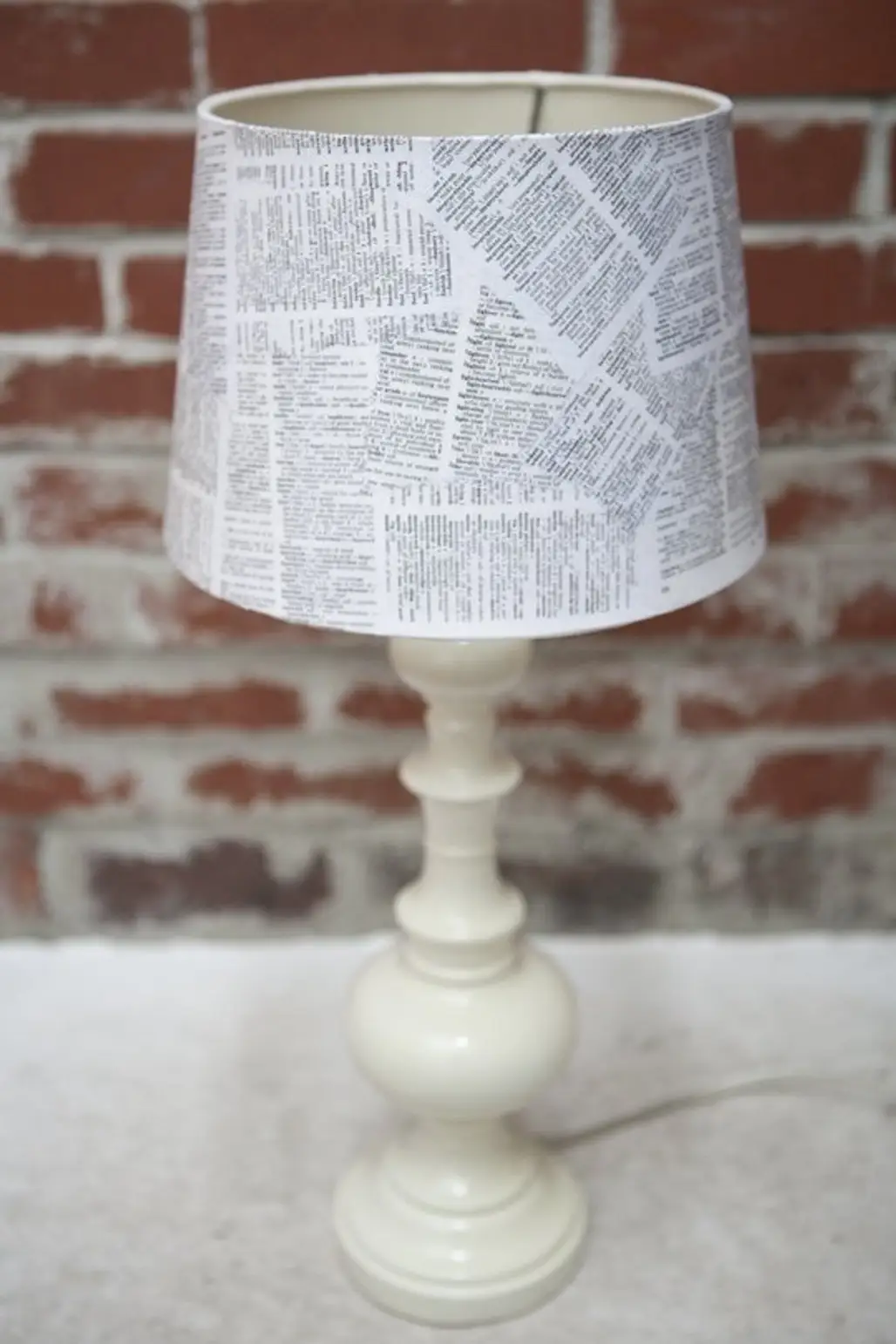 Wordy Lampshade