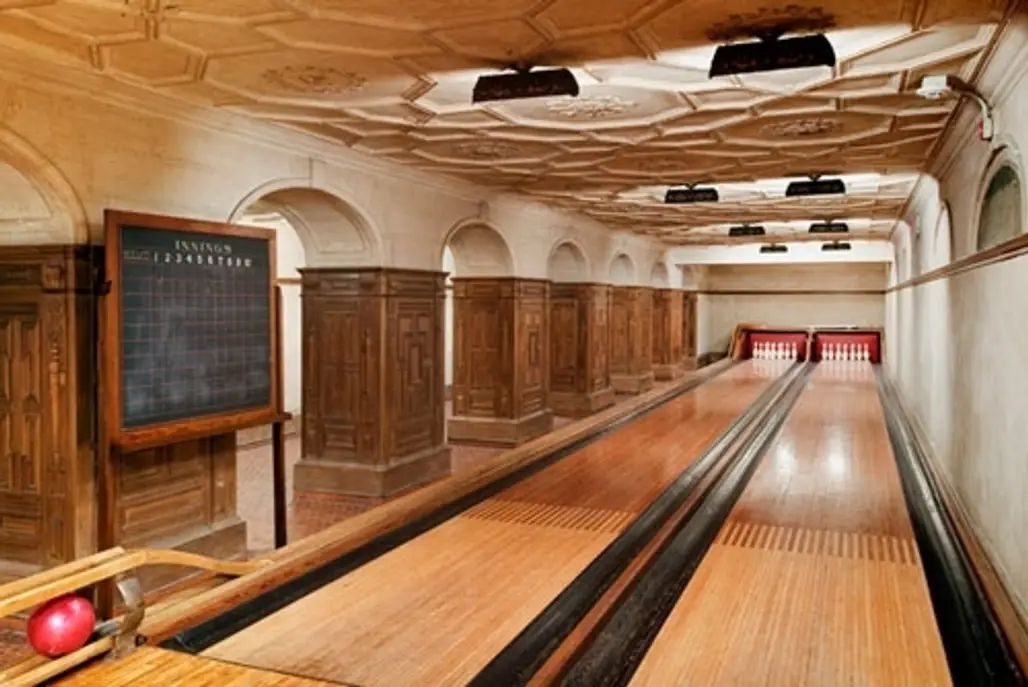 Frick Museum Hidden Bowling Alley