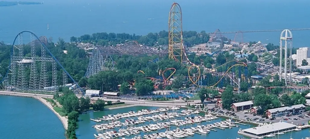 Ride the Coasters at Ohio Cedar Point