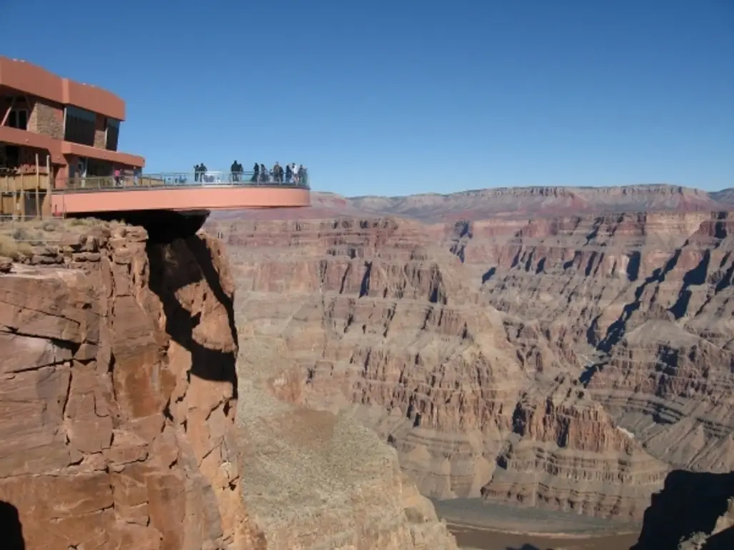 Step out on the Grand Canyon Skywalk