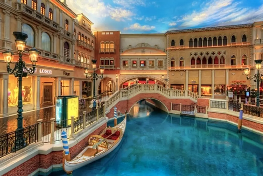 Ride a Gondola at the Venetian in Las Vegas