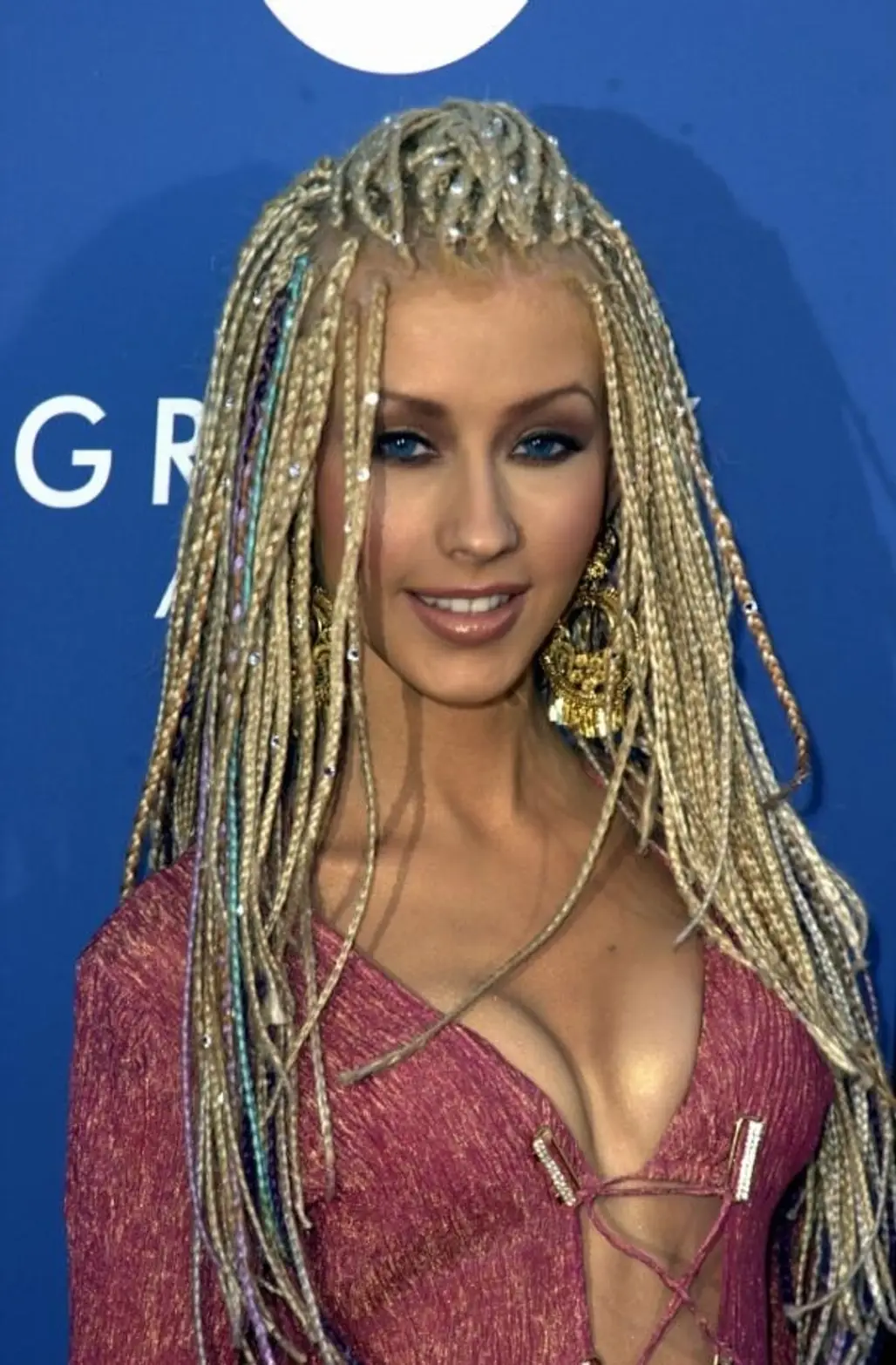 Christina Aguilera’s Hair Experiments