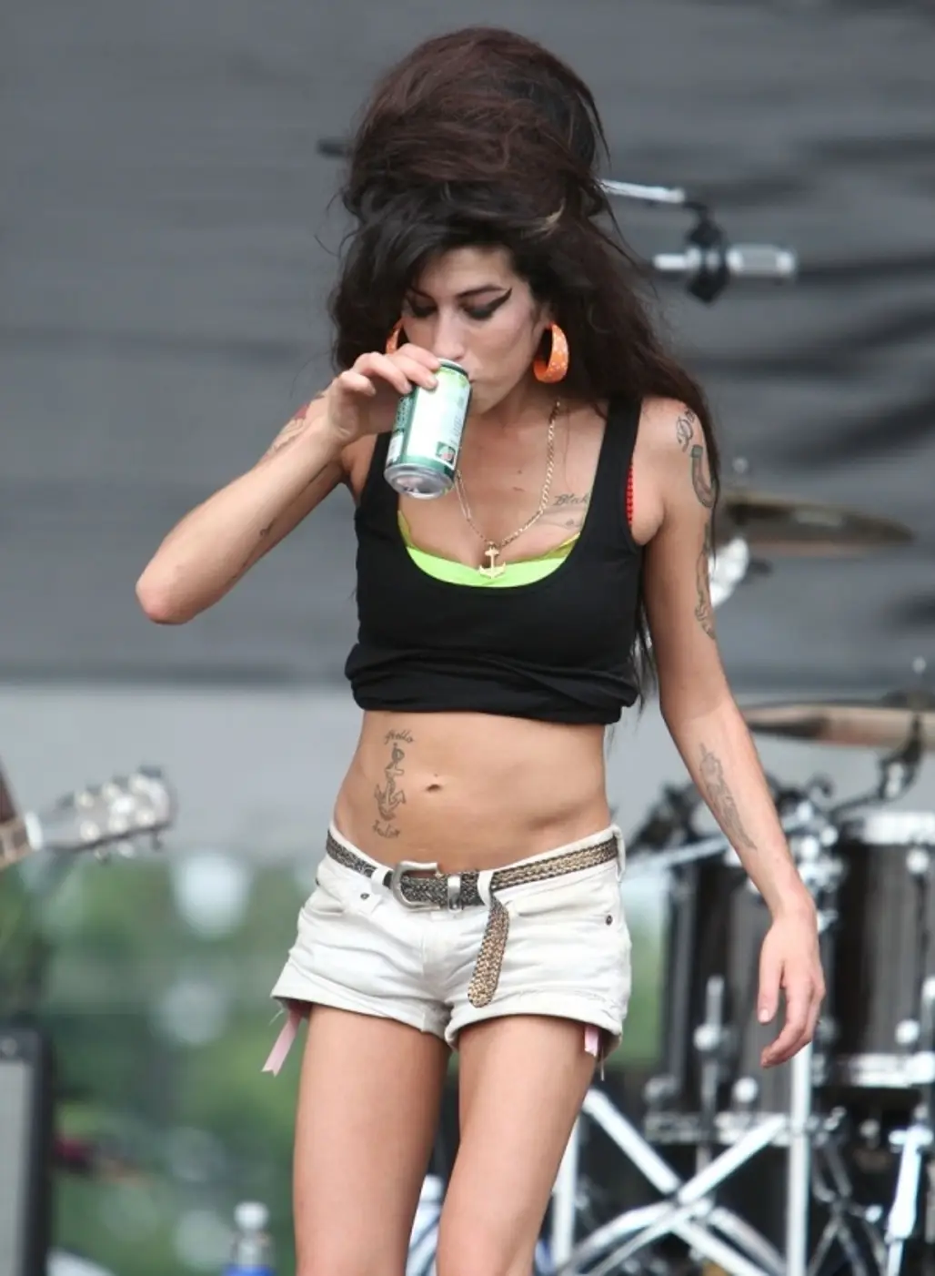 Amy Winehouse’s Ratty Beehive