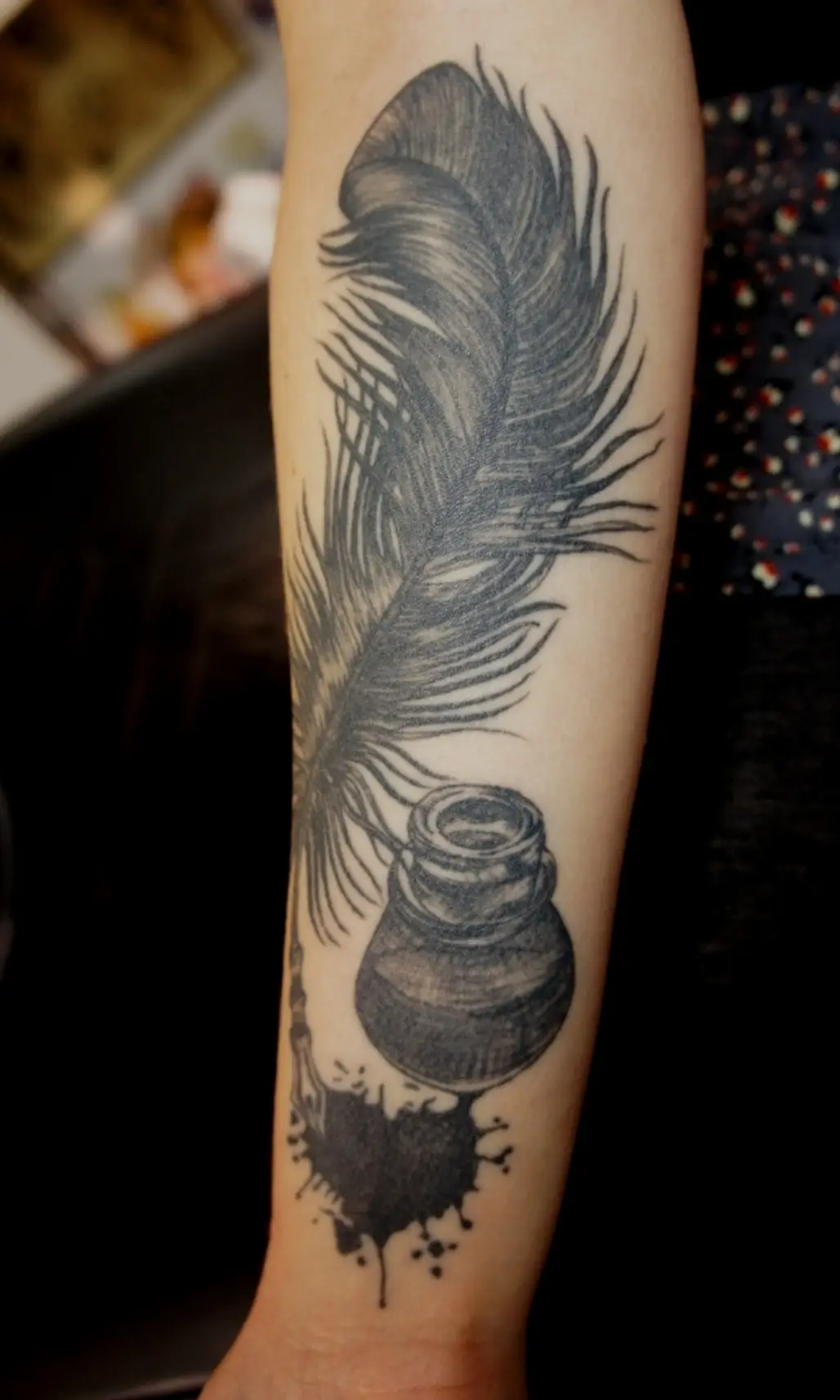 Cutesy Quill and Ink