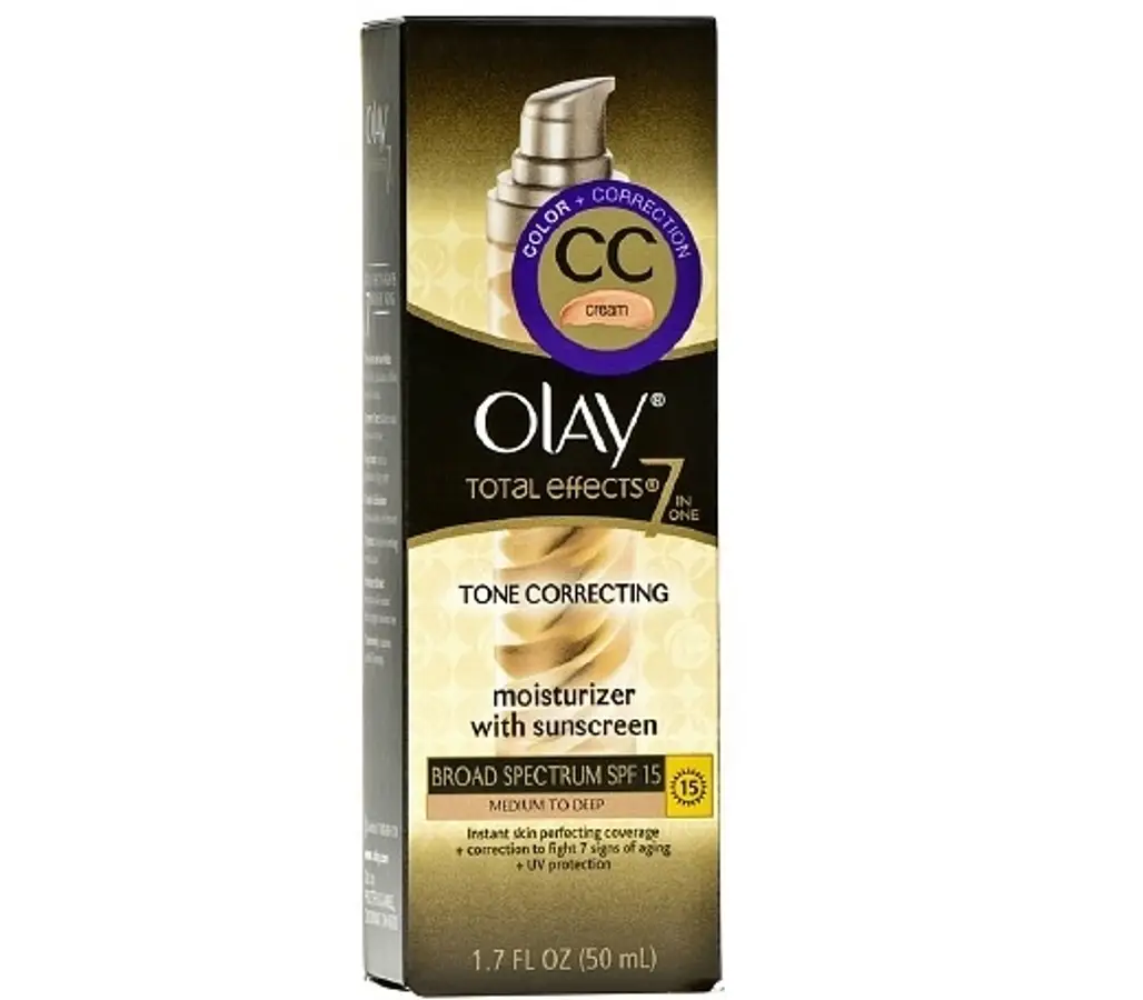 Olay CC Cream - Total Effects Tone Correcting Moisturizer with Sunscreen Broad Spectrum SPF 15
