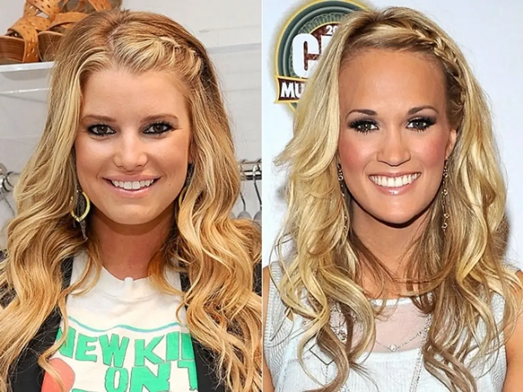 Jessica Simpson and Carrie Underwood