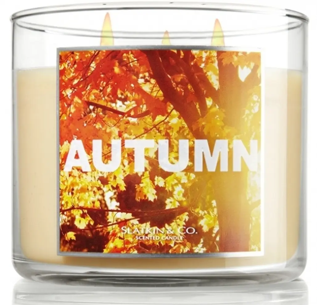 Slatkin & Co Autumn Candle