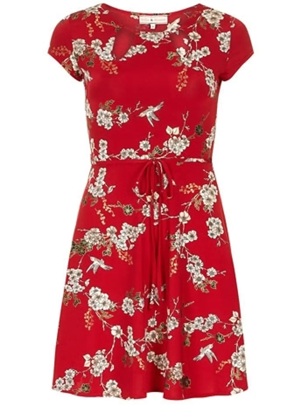 Dorothy Perkins – Billie and Blossom Red Bird Slinky Dress