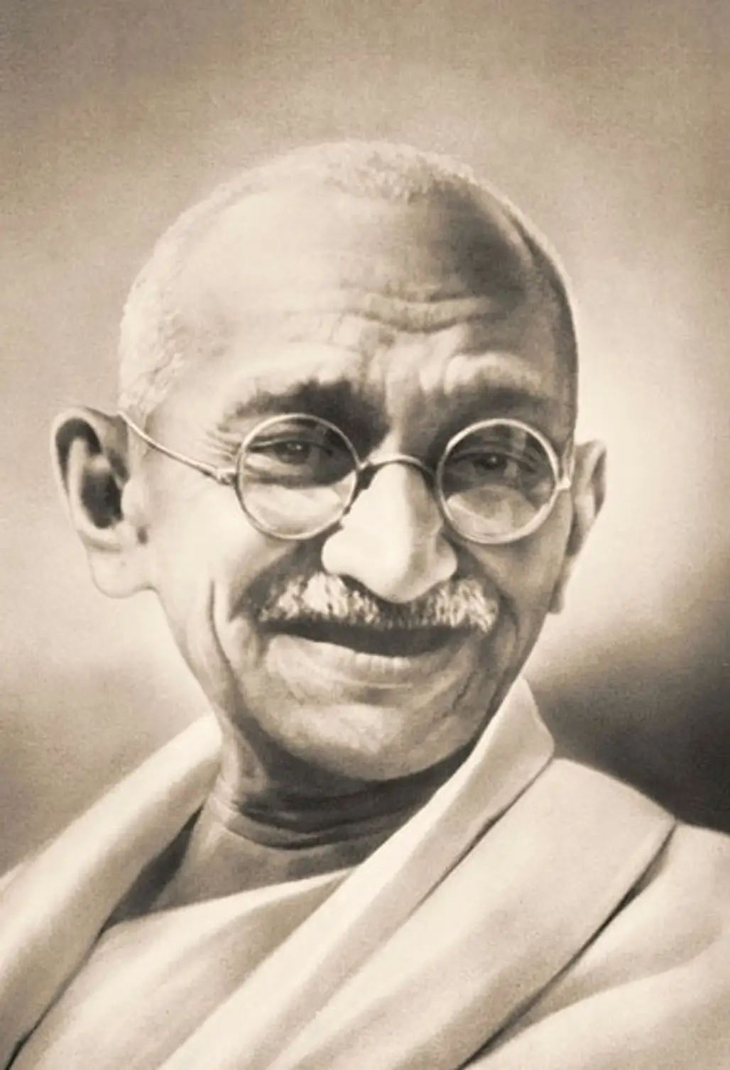 Mohandas K. Gandhi, Prominent Political and Ideological Leader of India