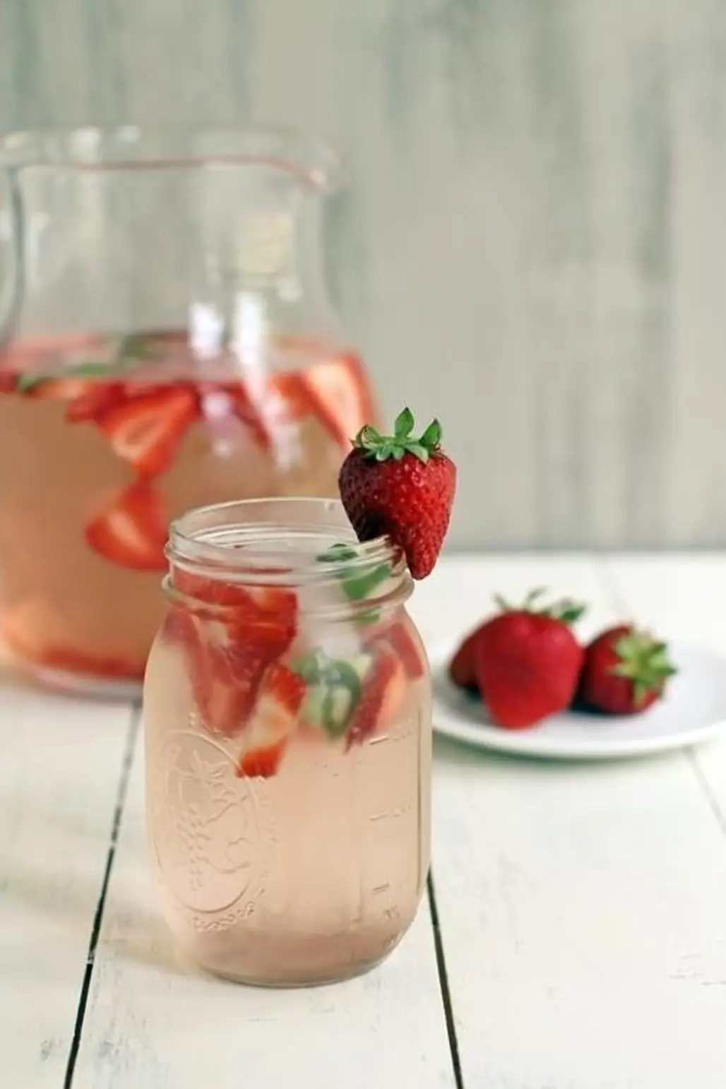 Strawberry Basil Water