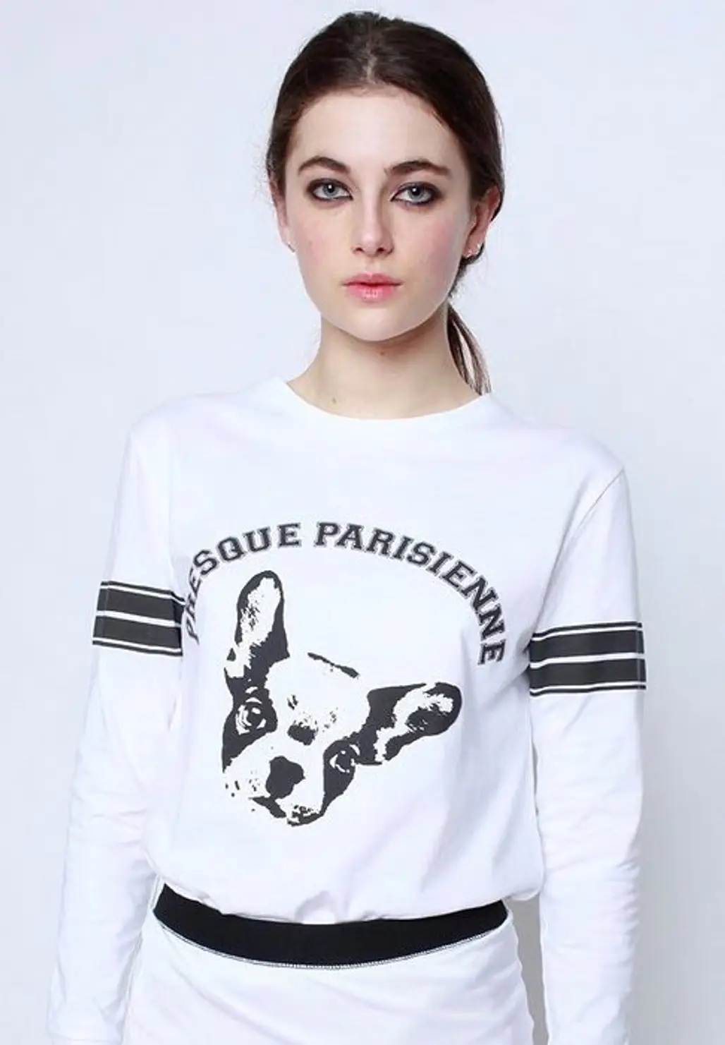 Cécile Presque Parisienne French Bulldog T-shirt