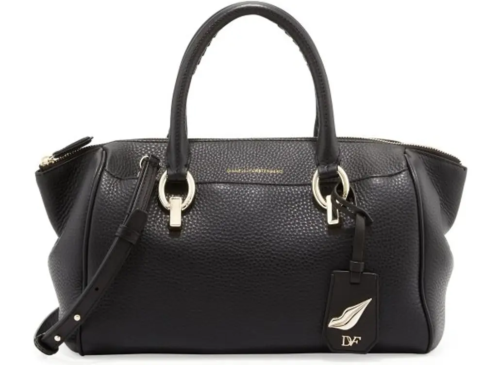 DVF, Sutra Small Leather Duffle Bag