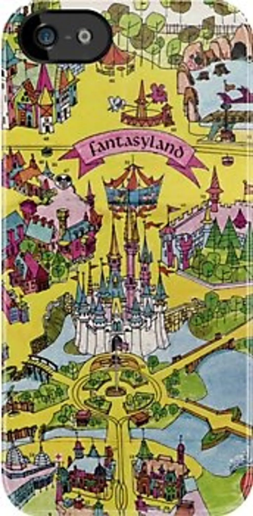 Vintage Fantasyland Map