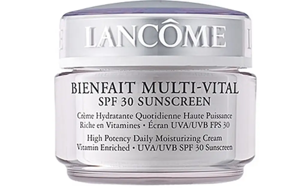Lancome Bienfait Multi-Vital SPF 30 Cream High Potency Vitamin Enriched Daily Moisturizing Cream