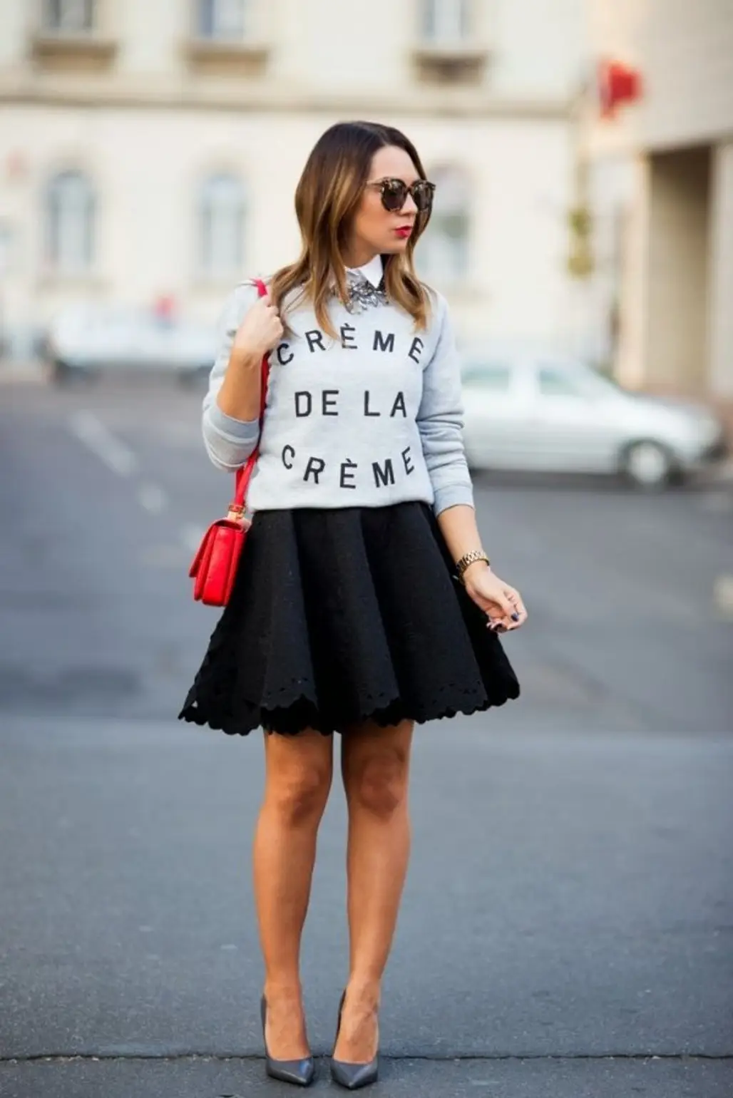 9 Street Style Ways to Wear a Full Skirt ...