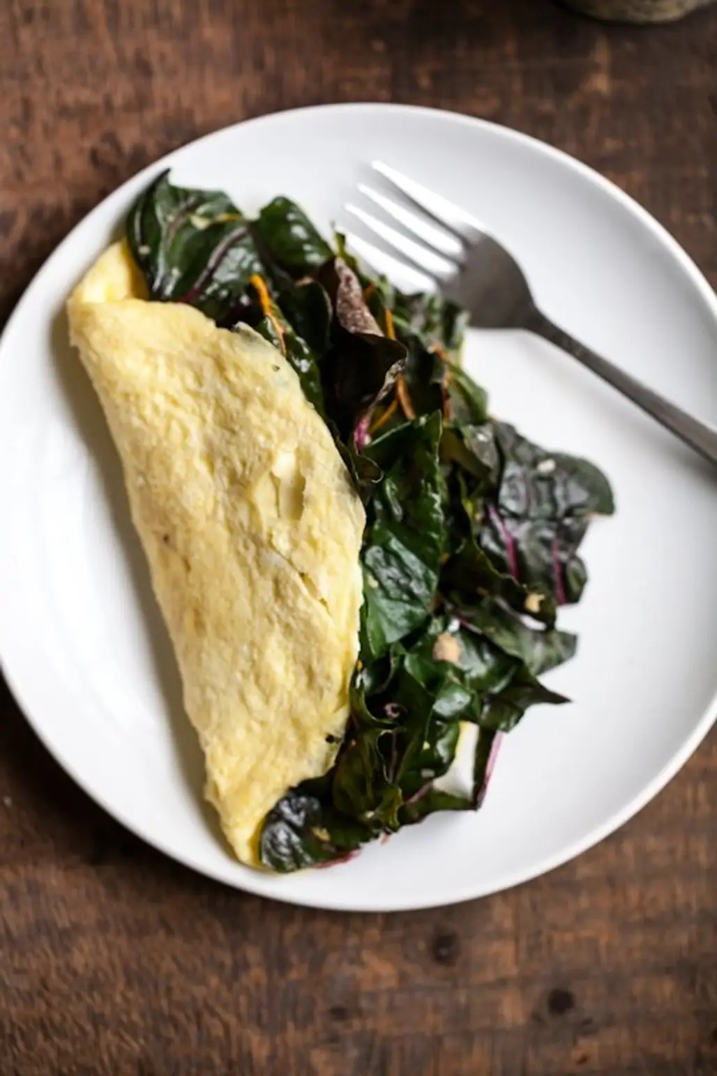 Omelette and Greens