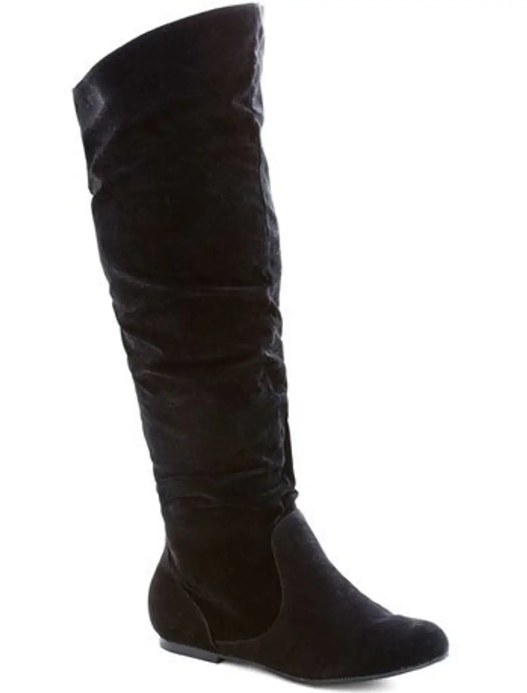 Faux Suede Tall Boots