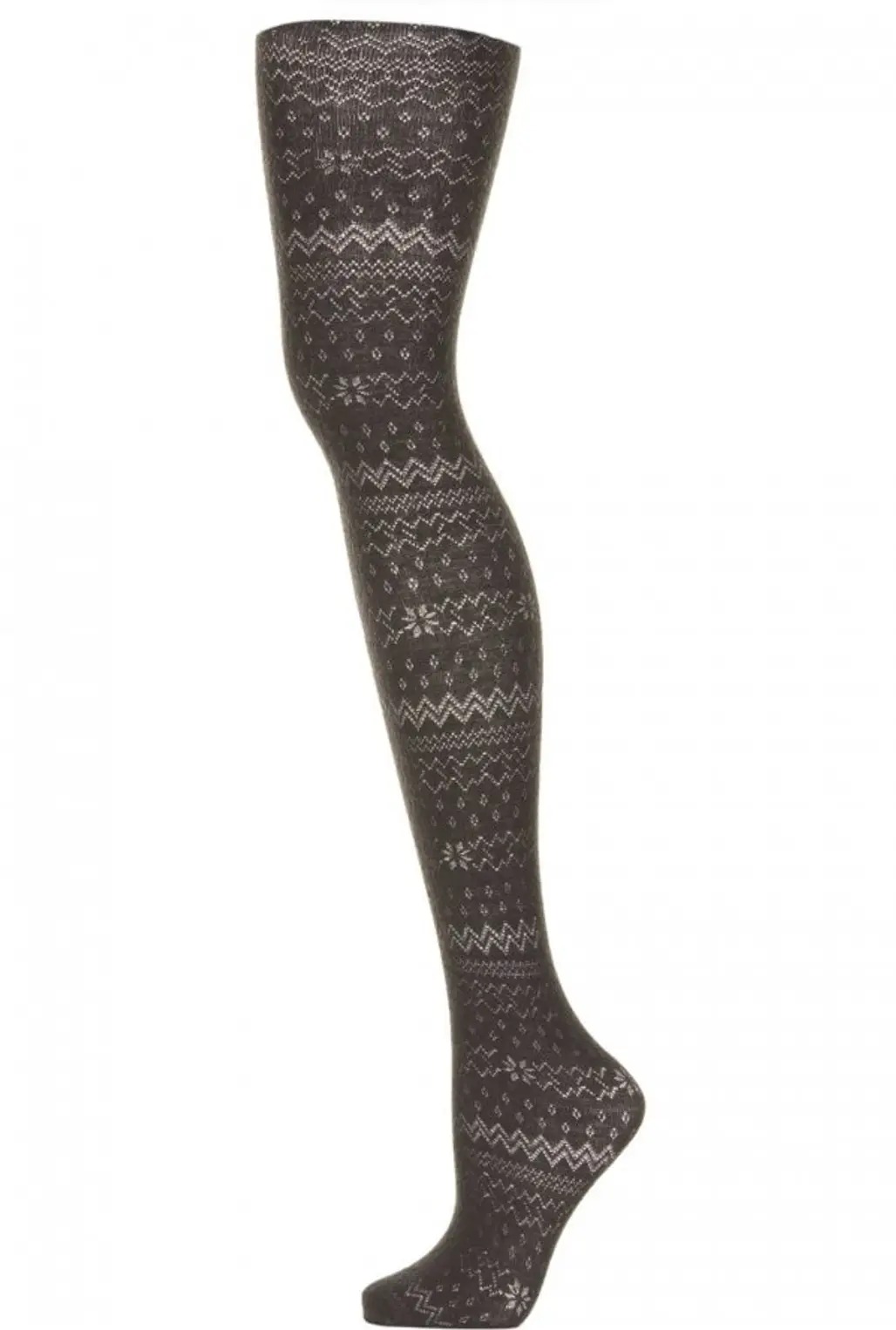 Patterned Wool Tights