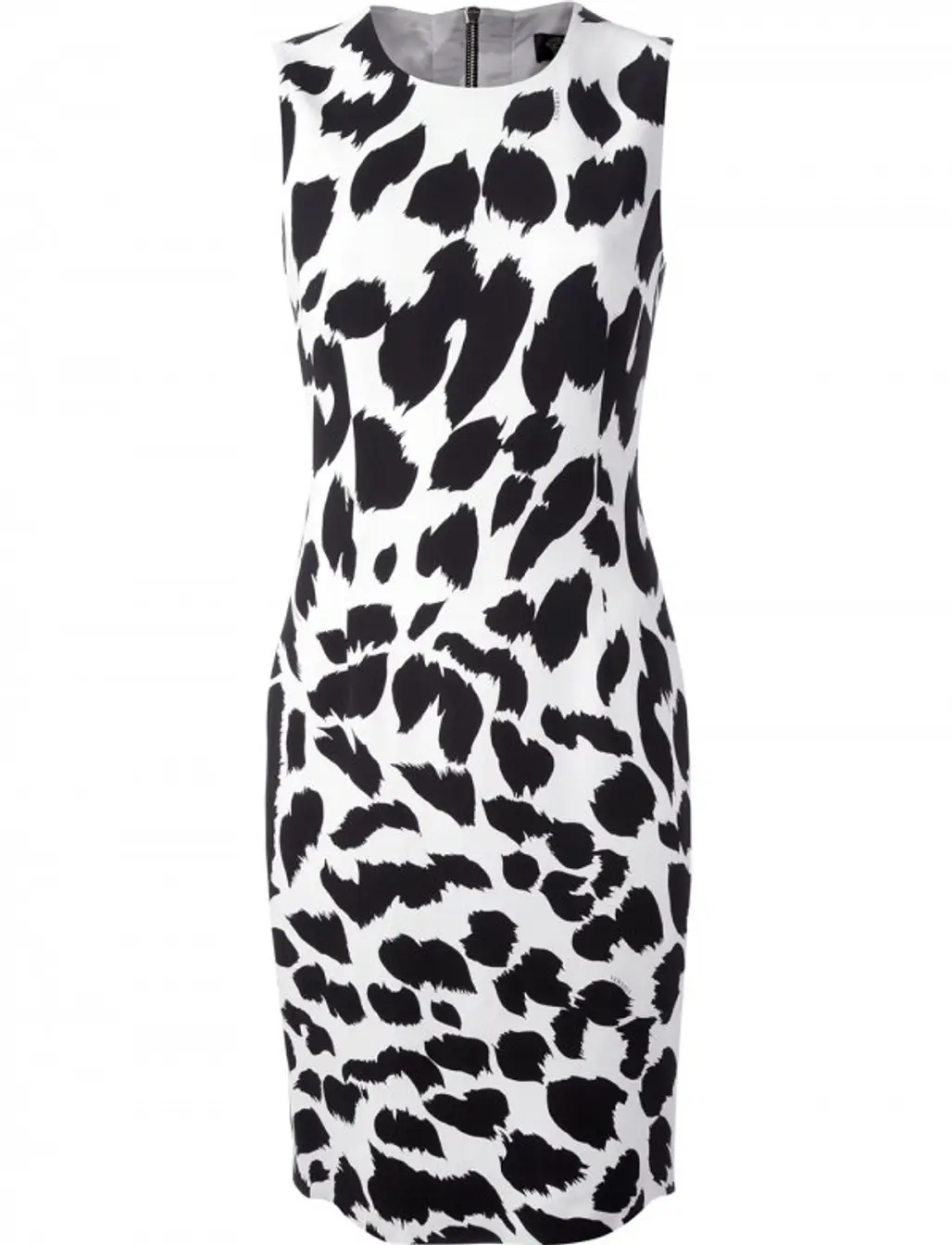 Versace Animal Print Sleeveless Dress