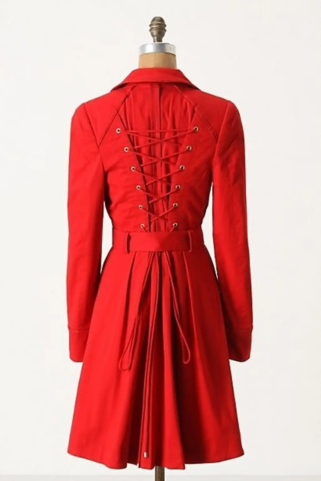 Anthropologie - Pansy Corset Trench Coat