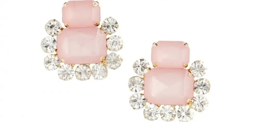 Double Jewel Earrings