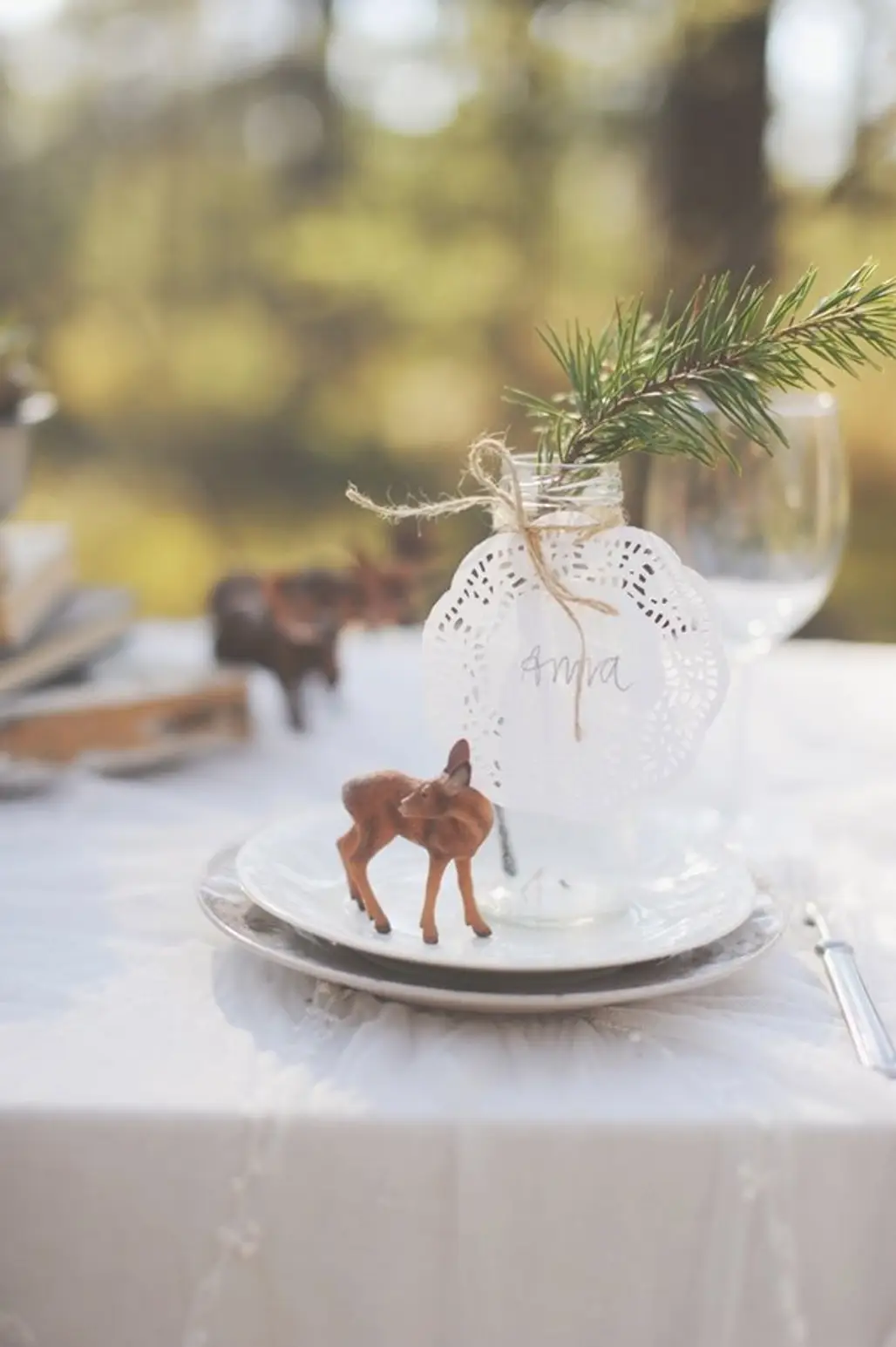 Evergreen Place Settings