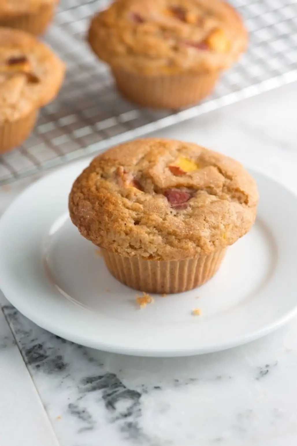 Gluten-Free Cherry Vanilla Muffins