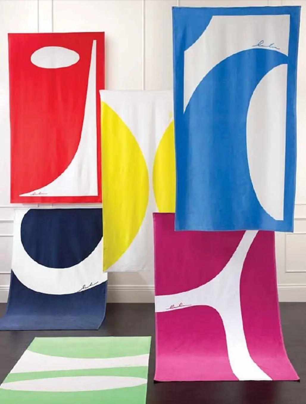 Lulu DK for Matouk "Abstractions" Beach Towel