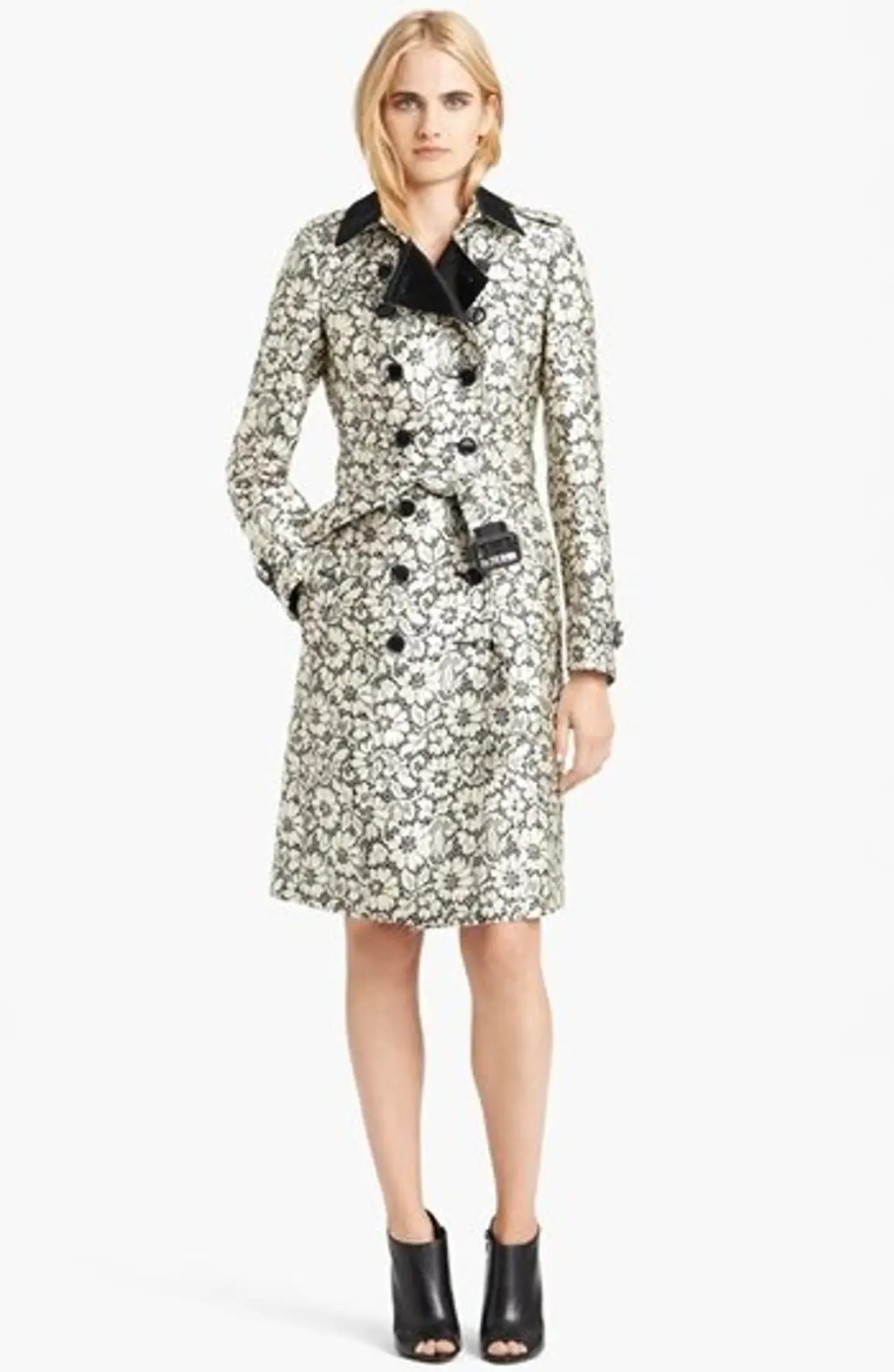 Burberry London Lace Trench Coat