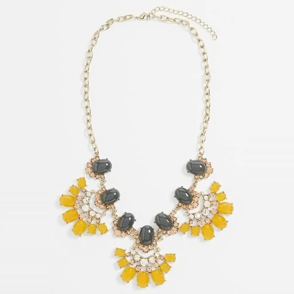 Tildon ‘Vintage Floral’ Statement Necklace