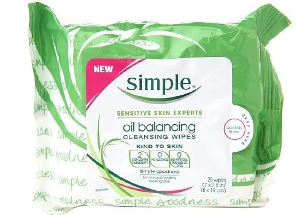 Simple Oil Balancing Cleansing Wipes