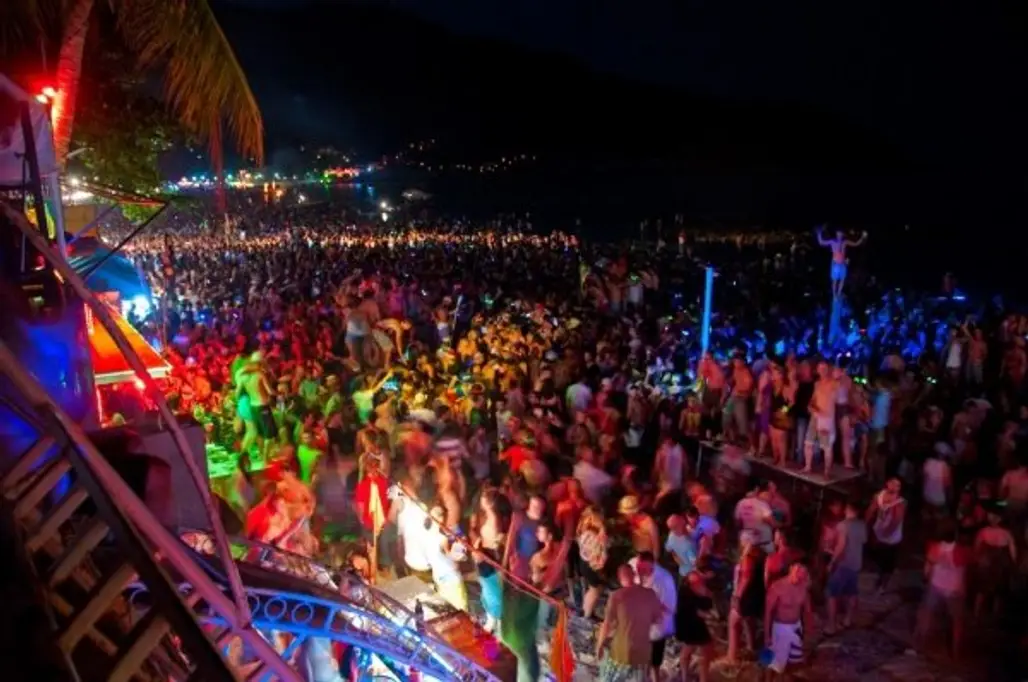 Go to a Full Moon Party in Thailand