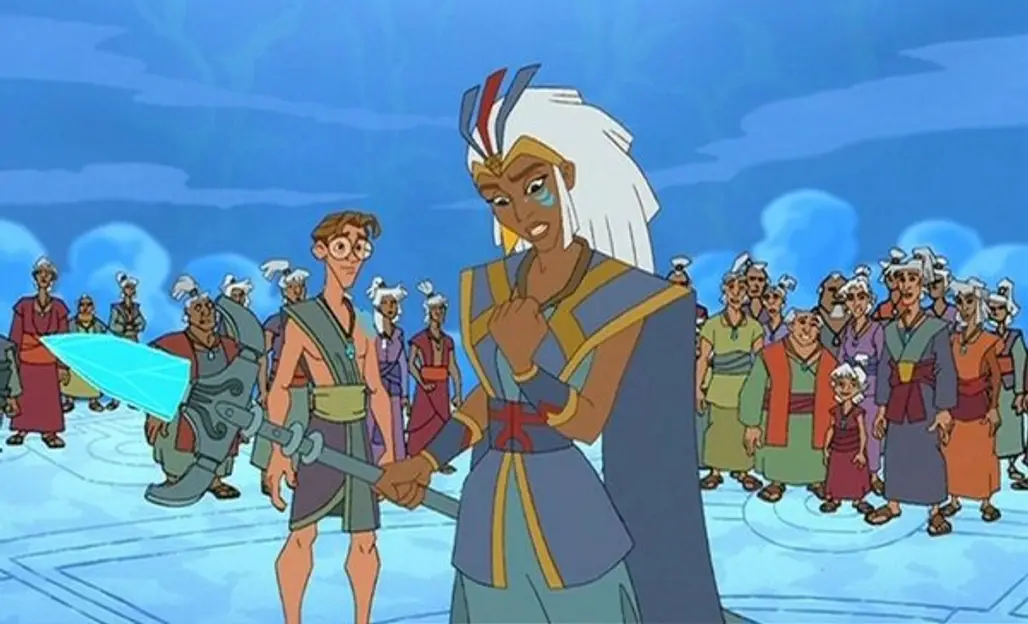 Kida from "Atlantis: the Lost Empire"